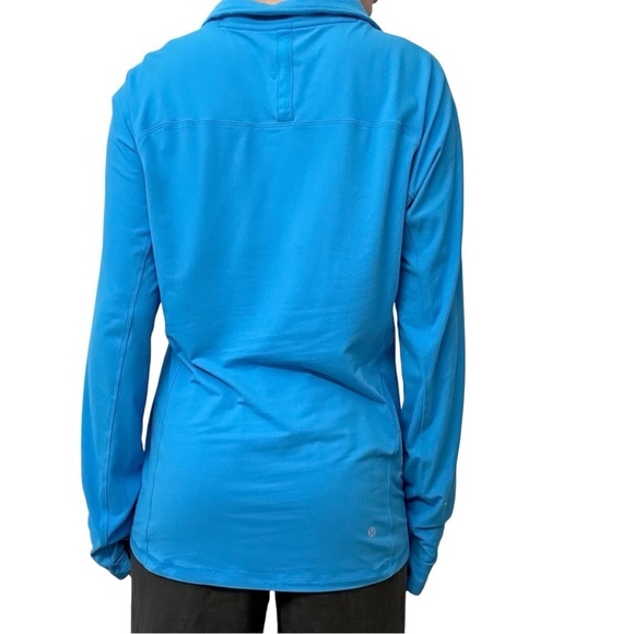 Lululemon Long Sleeve Athletic Shirt Sweatshirt Bright Blue Size Extra Large - Picture 2 of 5